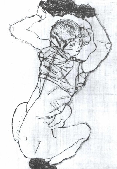 Accovacciata da Egon Schiele